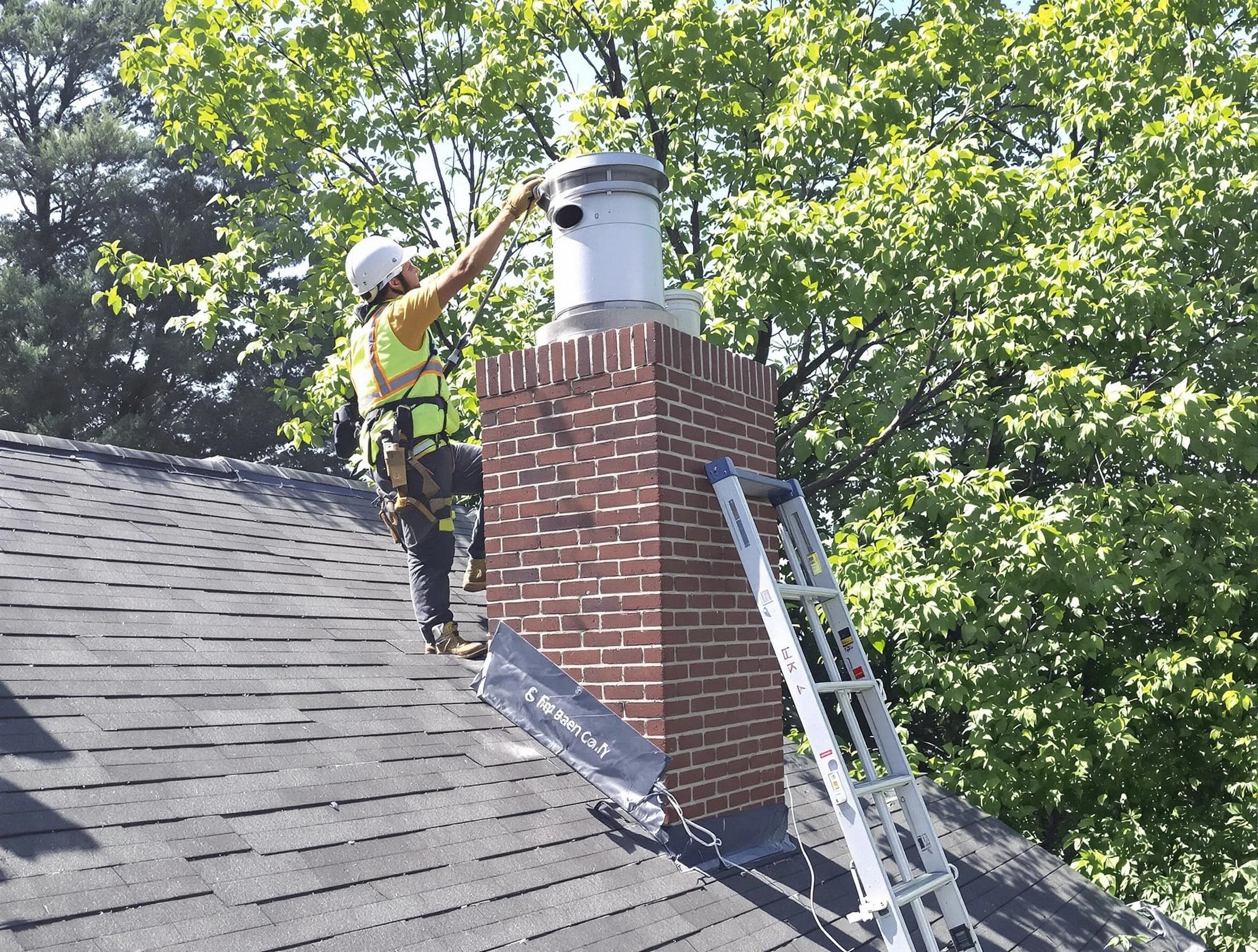 Chimney liner inspection by Jasper Chimney Sweep in Jasper, AL