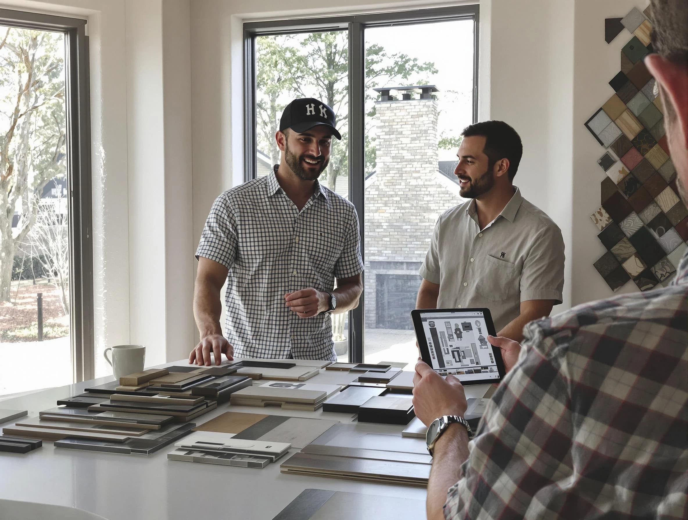 Jasper Chimney Sweep remodeling a chimney and fireplace in Jasper, AL