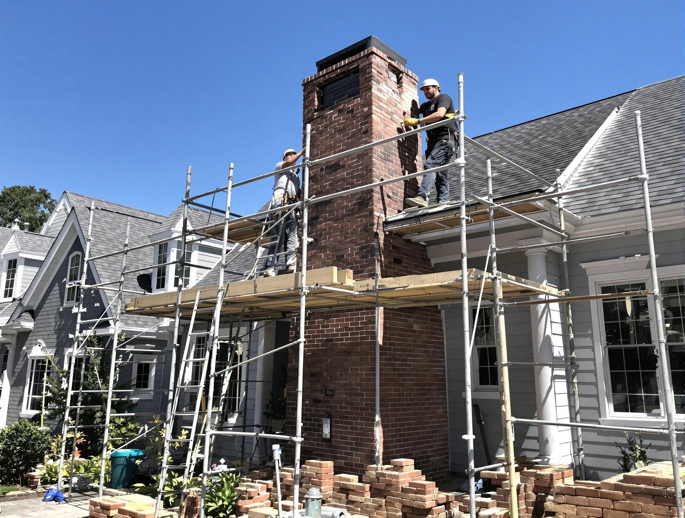 Chimney Rebuilding in Jasper